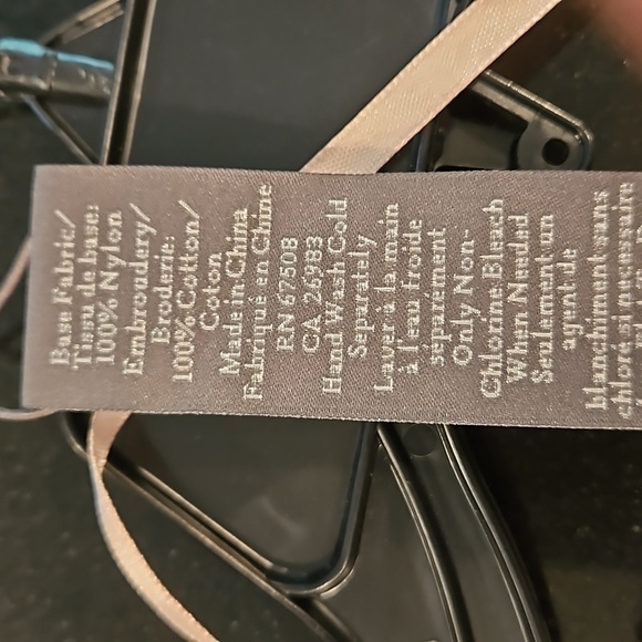 💕VINCE CAMUTO💕 Lace Embroidered Open Front Kimono Coverup ~ Cameo Rose O/S NWT - Picture 8 of 8